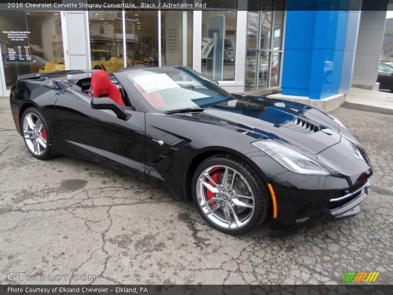  2016 Corvette Stingray Convertible Black