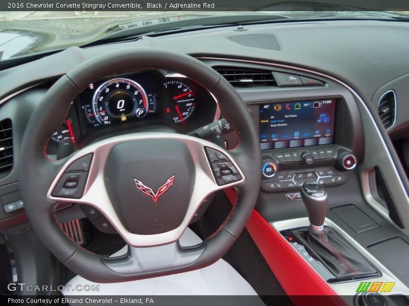 Dashboard of 2016 Corvette Stingray Convertible