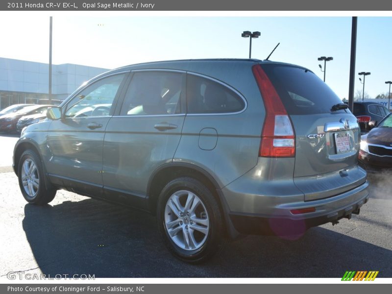 Opal Sage Metallic / Ivory 2011 Honda CR-V EX-L
