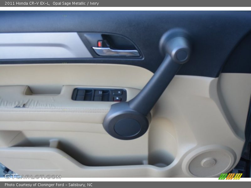 Opal Sage Metallic / Ivory 2011 Honda CR-V EX-L