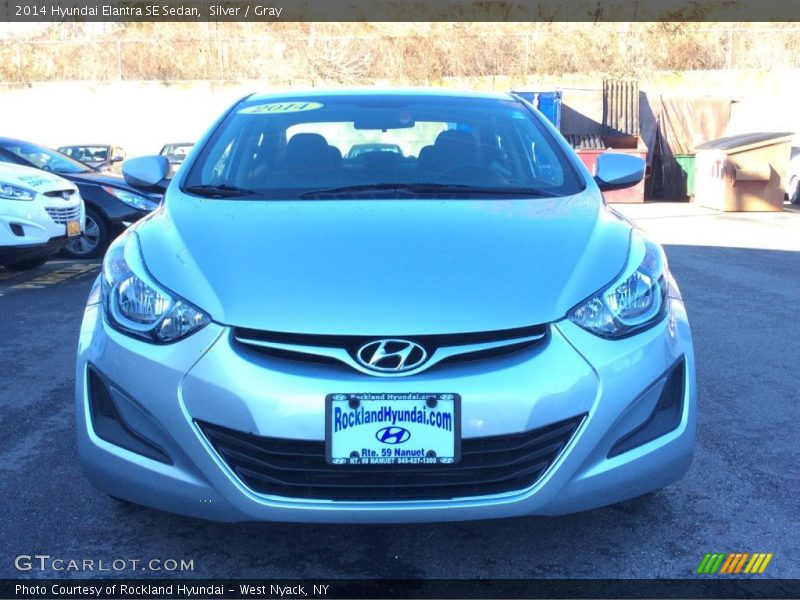 Silver / Gray 2014 Hyundai Elantra SE Sedan