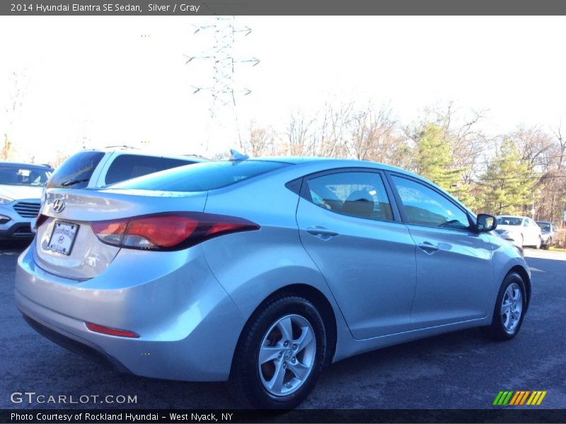 Silver / Gray 2014 Hyundai Elantra SE Sedan