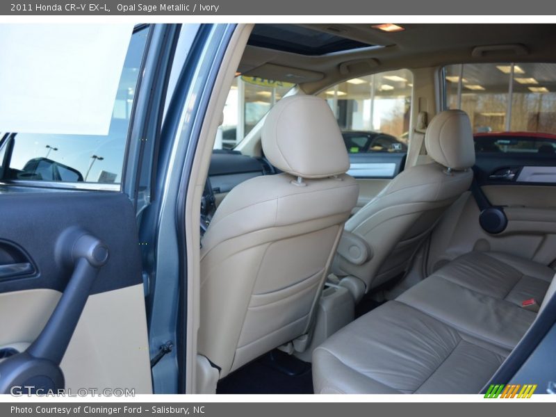 Opal Sage Metallic / Ivory 2011 Honda CR-V EX-L