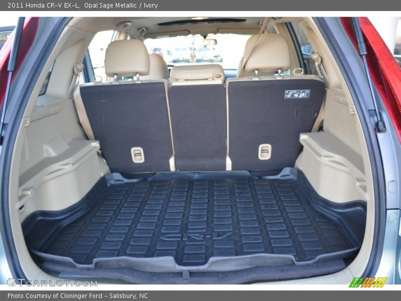 Opal Sage Metallic / Ivory 2011 Honda CR-V EX-L