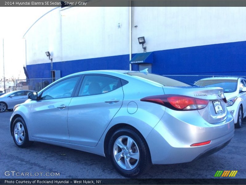 Silver / Gray 2014 Hyundai Elantra SE Sedan