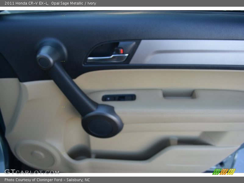 Opal Sage Metallic / Ivory 2011 Honda CR-V EX-L