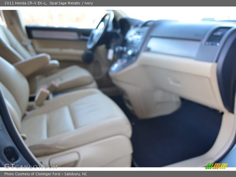 Opal Sage Metallic / Ivory 2011 Honda CR-V EX-L