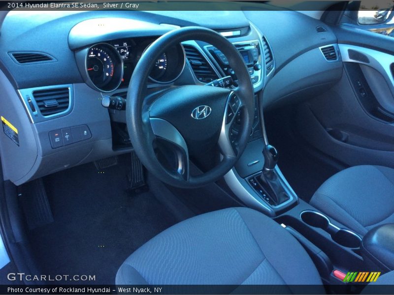 Silver / Gray 2014 Hyundai Elantra SE Sedan