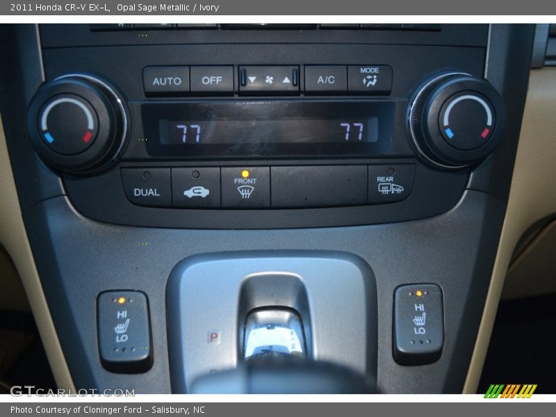 Opal Sage Metallic / Ivory 2011 Honda CR-V EX-L