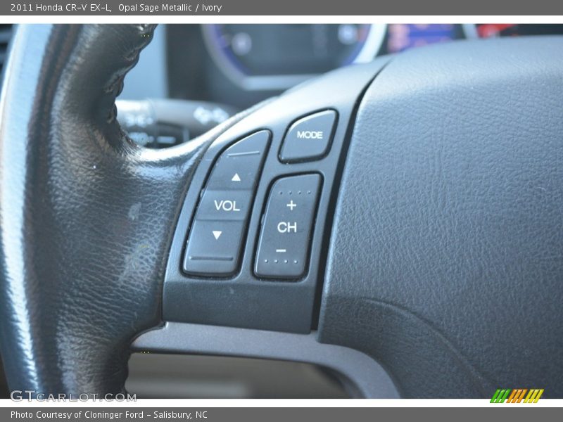 Opal Sage Metallic / Ivory 2011 Honda CR-V EX-L