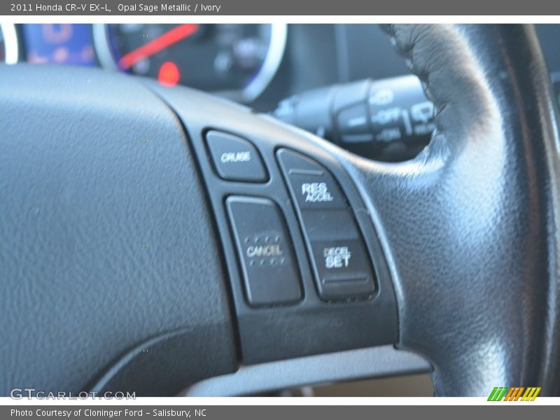 Opal Sage Metallic / Ivory 2011 Honda CR-V EX-L
