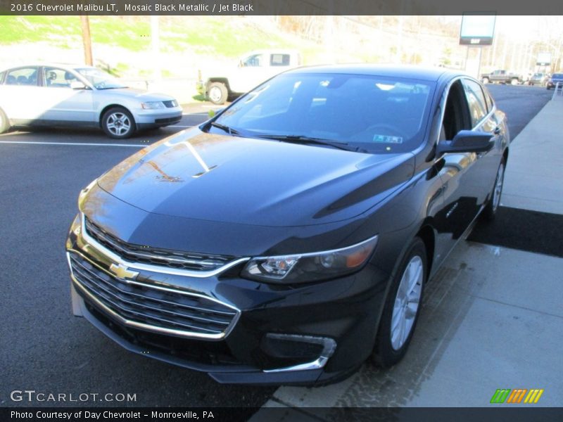 Mosaic Black Metallic / Jet Black 2016 Chevrolet Malibu LT