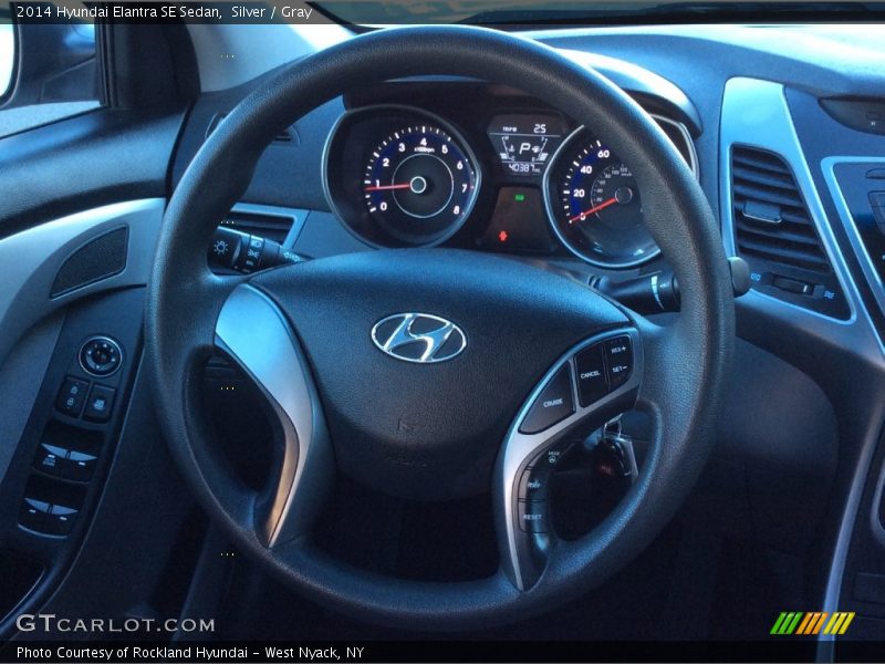 Silver / Gray 2014 Hyundai Elantra SE Sedan