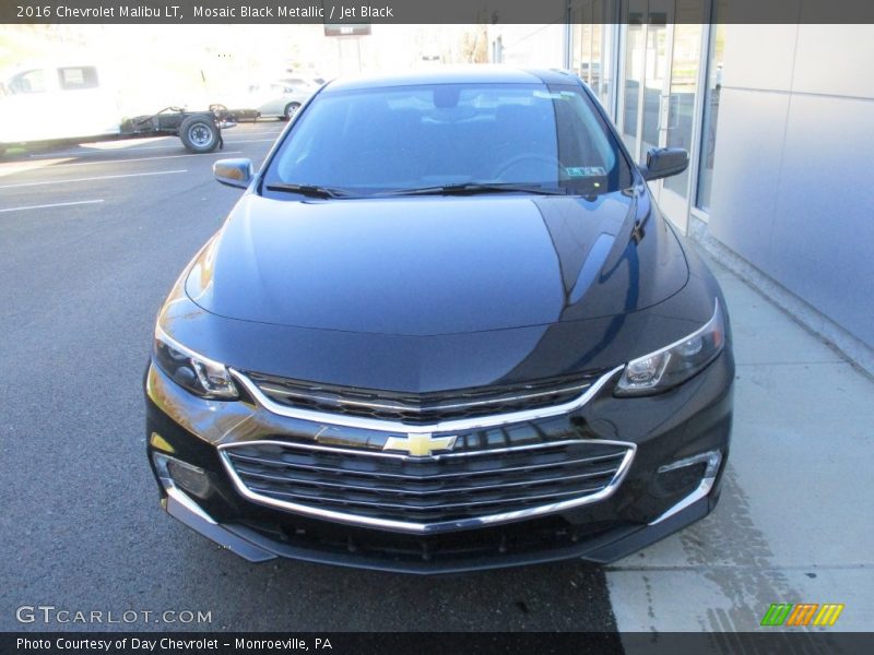 Mosaic Black Metallic / Jet Black 2016 Chevrolet Malibu LT