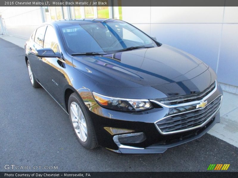 Mosaic Black Metallic / Jet Black 2016 Chevrolet Malibu LT