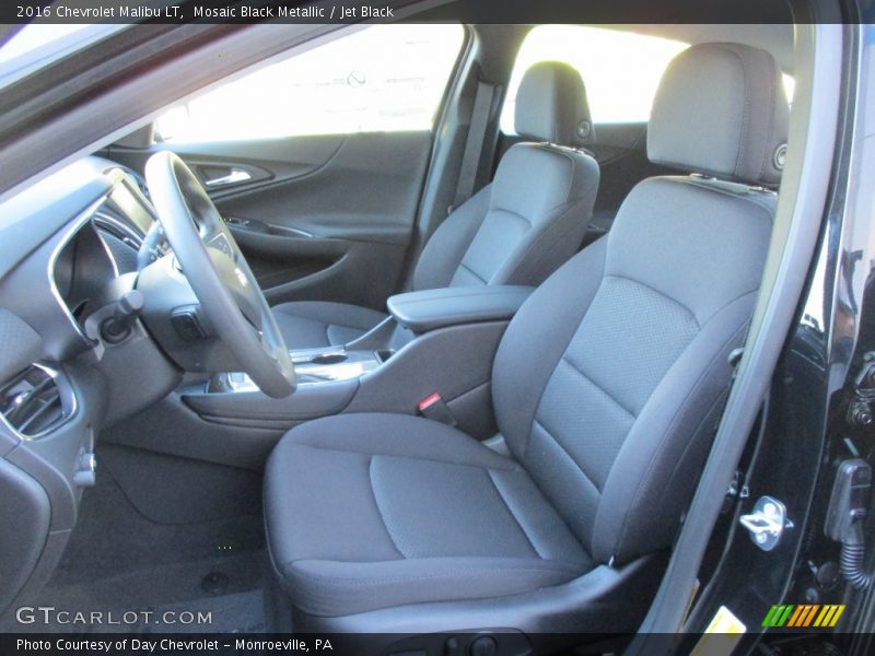 Front Seat of 2016 Malibu LT