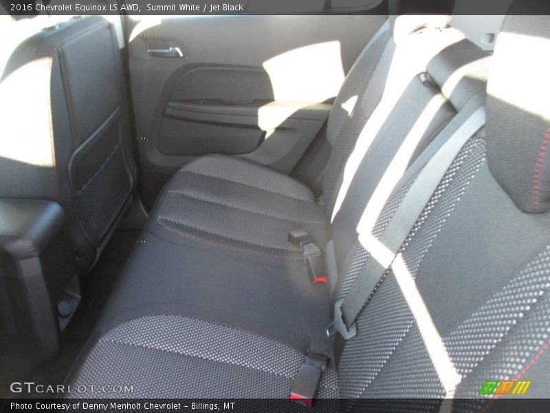 Summit White / Jet Black 2016 Chevrolet Equinox LS AWD