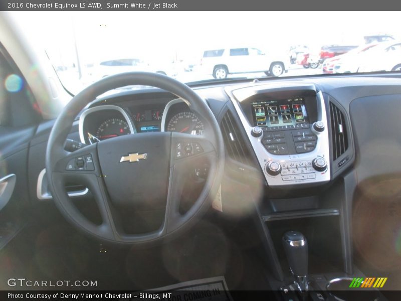 Summit White / Jet Black 2016 Chevrolet Equinox LS AWD