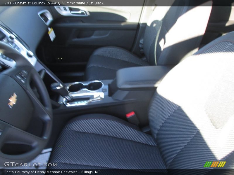 Summit White / Jet Black 2016 Chevrolet Equinox LS AWD