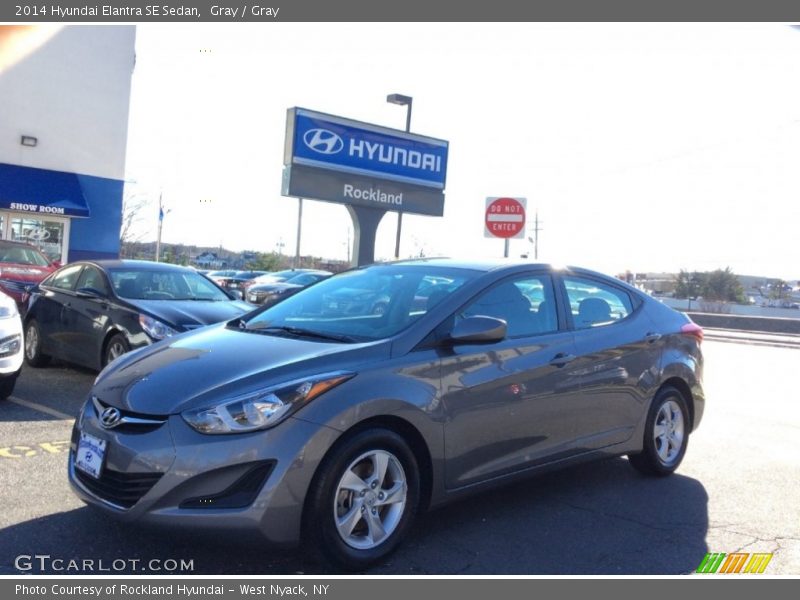 Gray / Gray 2014 Hyundai Elantra SE Sedan