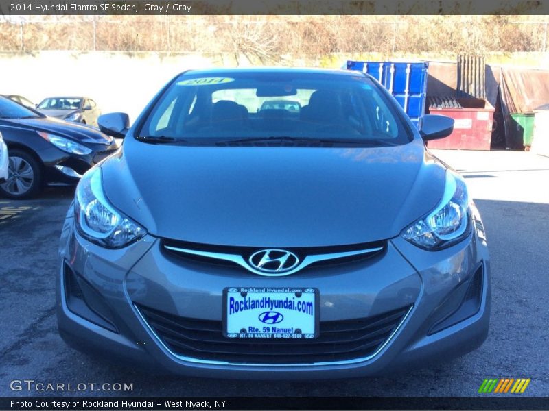 Gray / Gray 2014 Hyundai Elantra SE Sedan