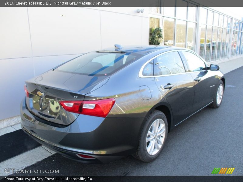 Nightfall Gray Metallic / Jet Black 2016 Chevrolet Malibu LT