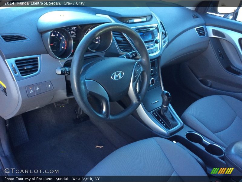 Gray / Gray 2014 Hyundai Elantra SE Sedan