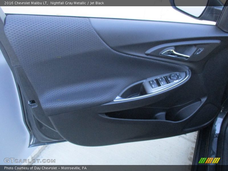 Nightfall Gray Metallic / Jet Black 2016 Chevrolet Malibu LT