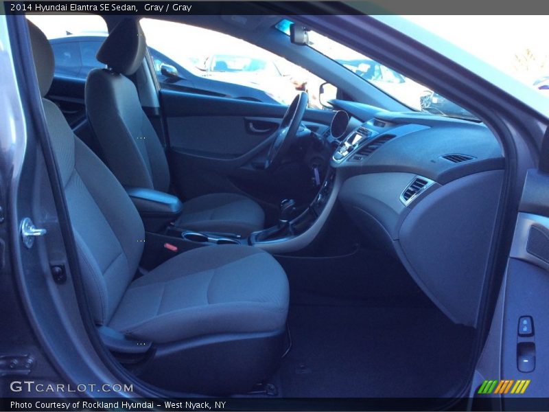 Gray / Gray 2014 Hyundai Elantra SE Sedan