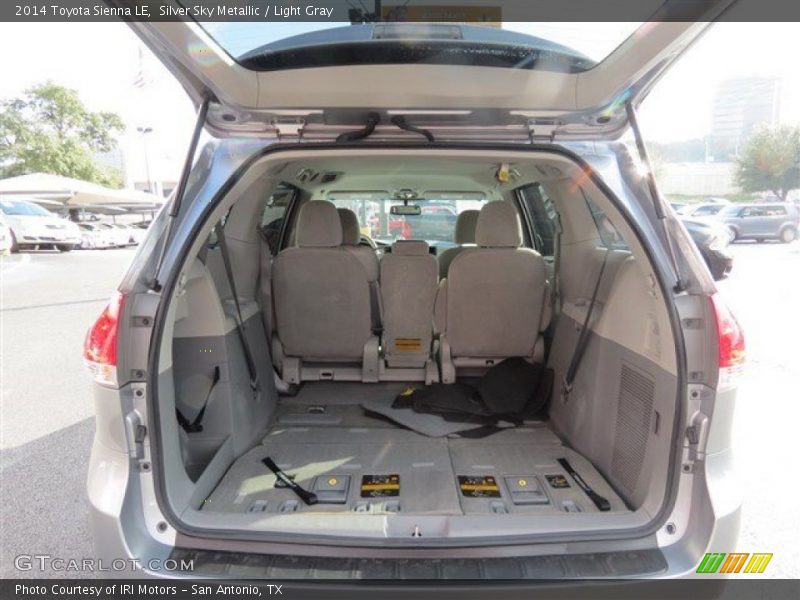 Silver Sky Metallic / Light Gray 2014 Toyota Sienna LE