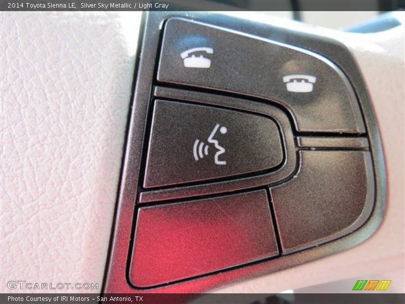 Silver Sky Metallic / Light Gray 2014 Toyota Sienna LE