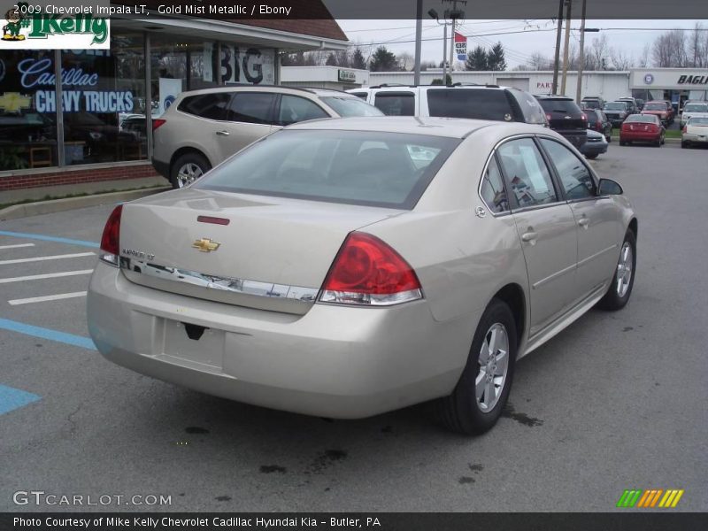 Gold Mist Metallic / Ebony 2009 Chevrolet Impala LT