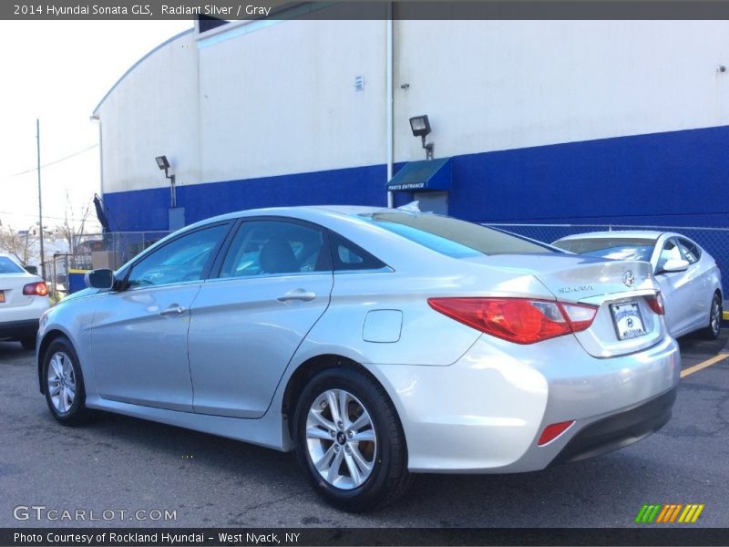 Radiant Silver / Gray 2014 Hyundai Sonata GLS