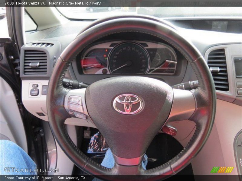 Magnetic Gray Metallic / Ivory 2009 Toyota Venza V6