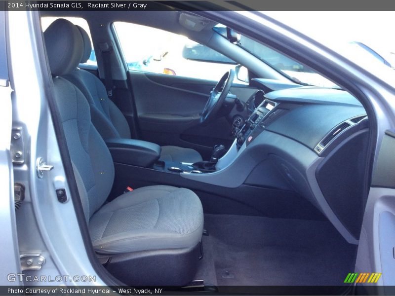 Radiant Silver / Gray 2014 Hyundai Sonata GLS
