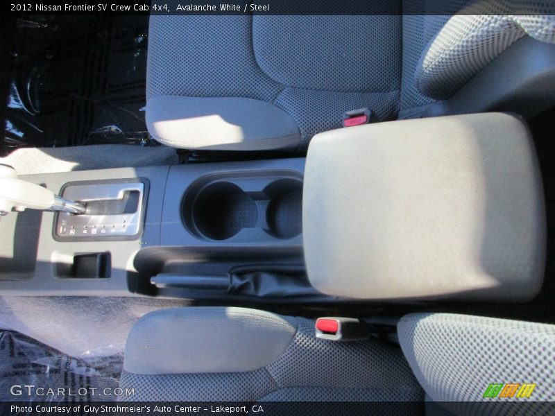 Avalanche White / Steel 2012 Nissan Frontier SV Crew Cab 4x4