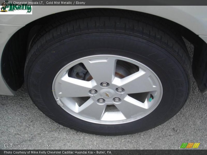 Gold Mist Metallic / Ebony 2009 Chevrolet Impala LT
