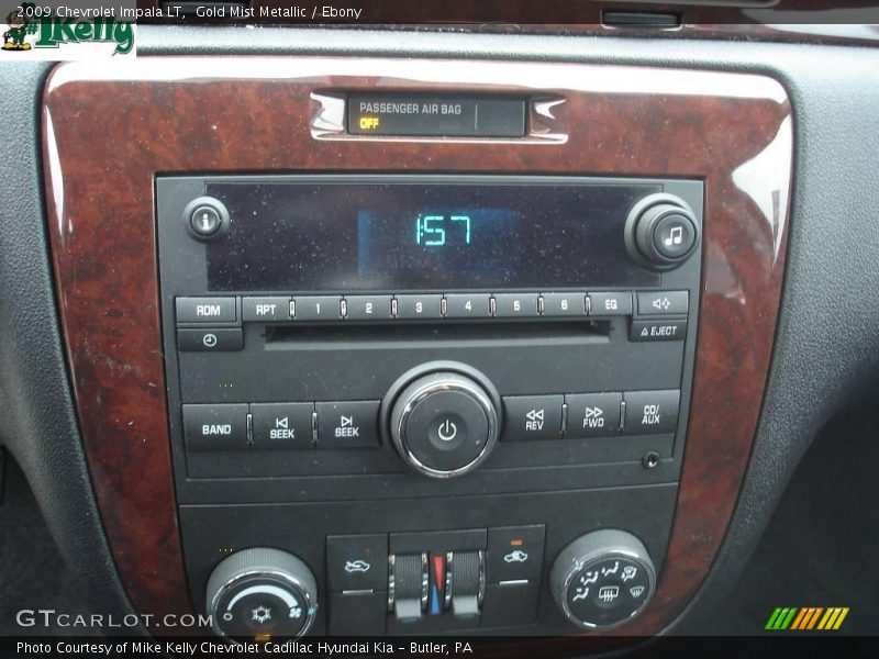 Gold Mist Metallic / Ebony 2009 Chevrolet Impala LT