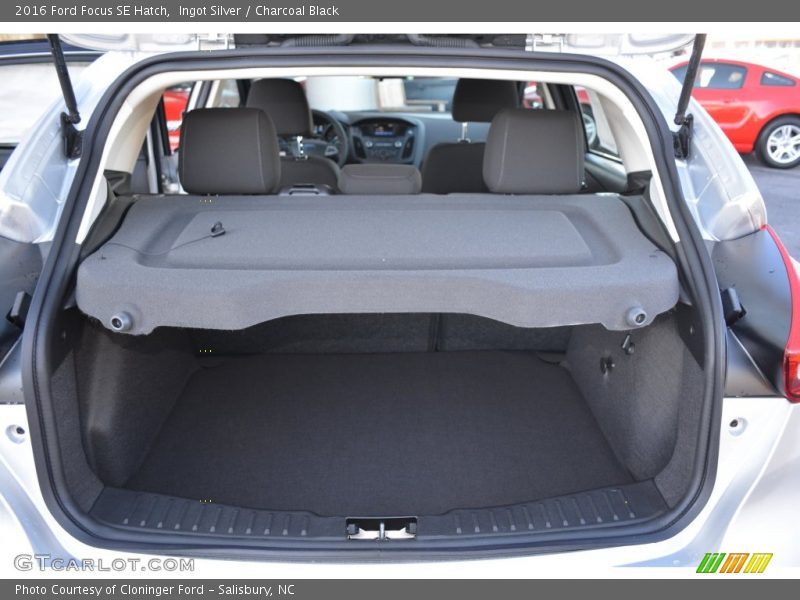 Ingot Silver / Charcoal Black 2016 Ford Focus SE Hatch