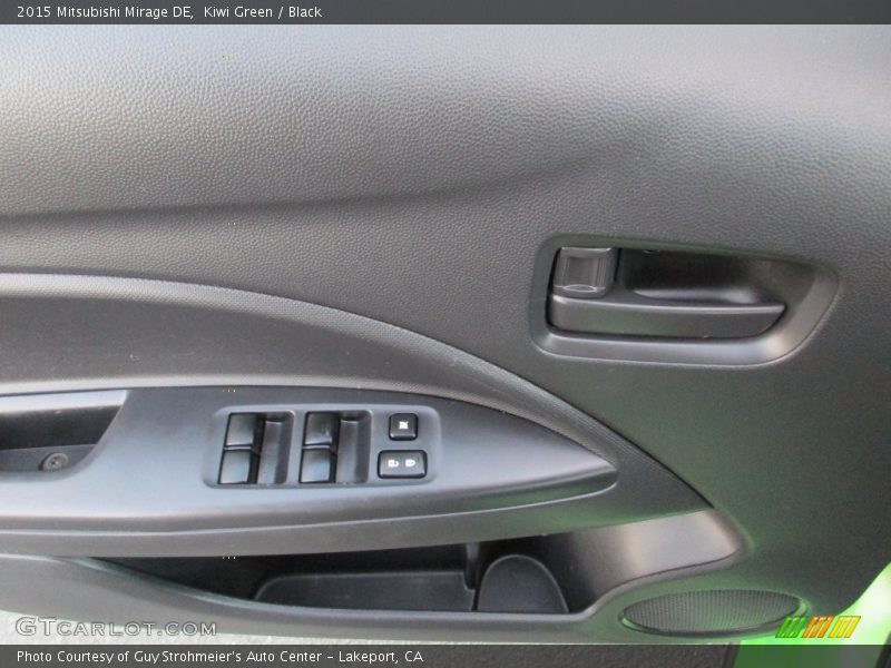 Kiwi Green / Black 2015 Mitsubishi Mirage DE