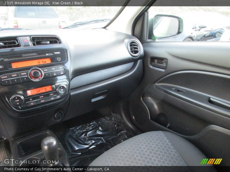 Kiwi Green / Black 2015 Mitsubishi Mirage DE