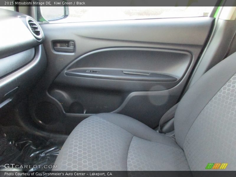 Kiwi Green / Black 2015 Mitsubishi Mirage DE