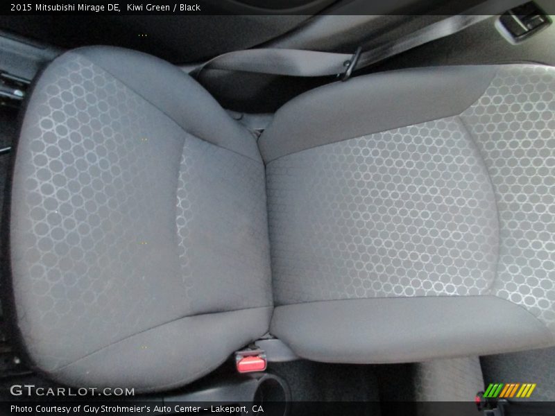 Kiwi Green / Black 2015 Mitsubishi Mirage DE