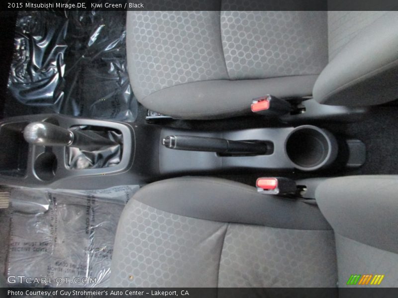 Kiwi Green / Black 2015 Mitsubishi Mirage DE