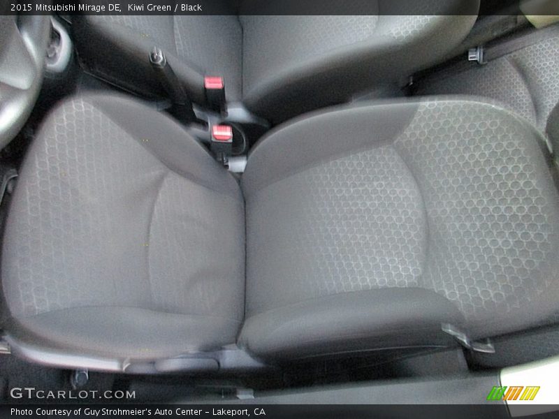 Kiwi Green / Black 2015 Mitsubishi Mirage DE