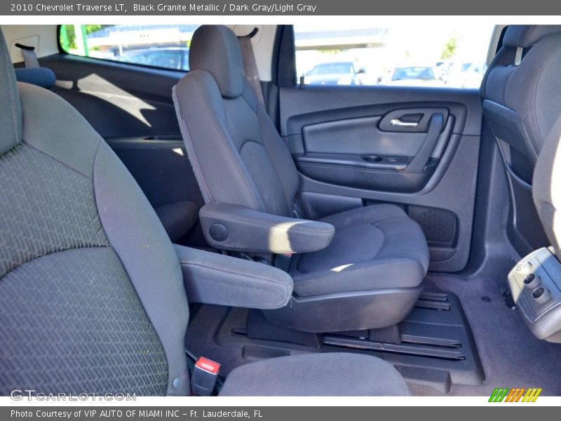 Black Granite Metallic / Dark Gray/Light Gray 2010 Chevrolet Traverse LT
