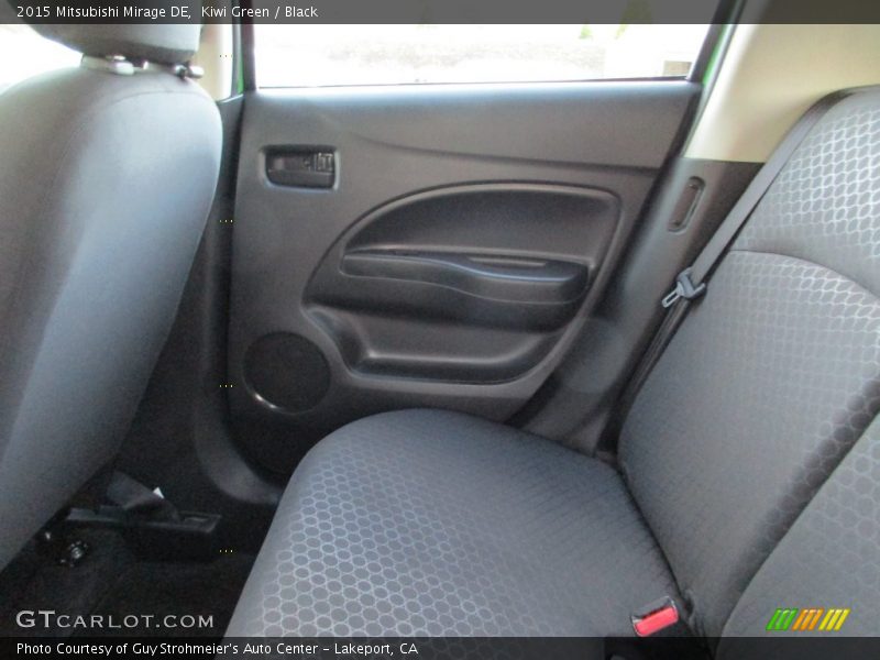 Kiwi Green / Black 2015 Mitsubishi Mirage DE