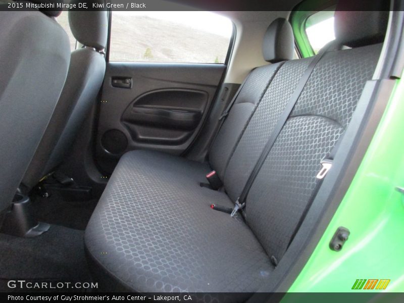 Kiwi Green / Black 2015 Mitsubishi Mirage DE