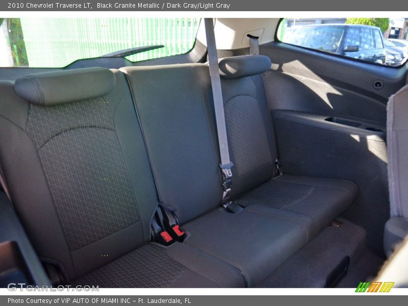 Black Granite Metallic / Dark Gray/Light Gray 2010 Chevrolet Traverse LT