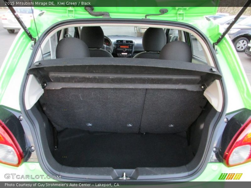 Kiwi Green / Black 2015 Mitsubishi Mirage DE